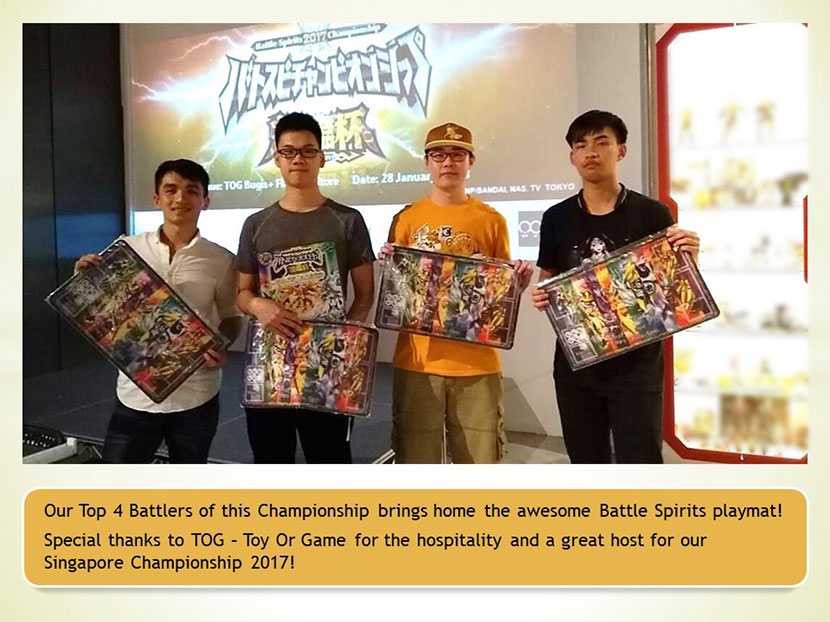 Battle Spirits National Championship (SINGAPORE) 2017 