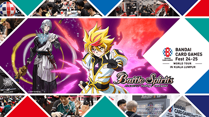 BANDAI CARD GAMES Fest 24-25 in Singapore