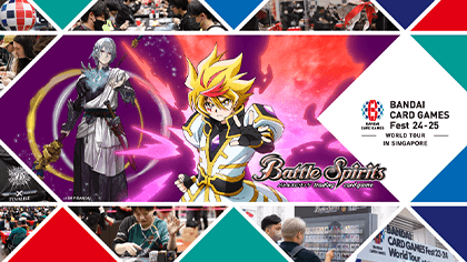 BANDAI CARD GAMES Fest 24-25 in Singapore